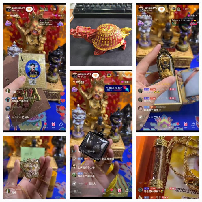 Special link for customers to book products in the live broadcast room (not valid for private auctions)